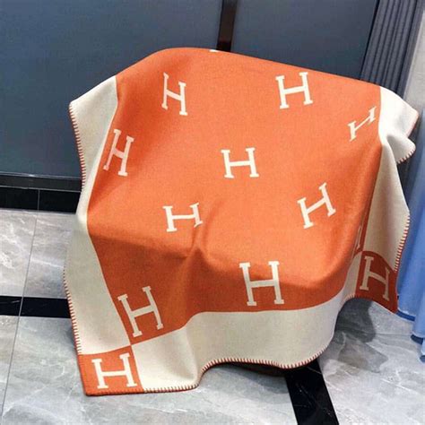 hermes throw blanket dupe